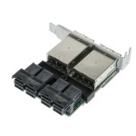 ซุปเปอร์ไมโคร AOM-SAS3-16I16E-LP 16PORT MINI SAS HD APADTER INT TO EXT